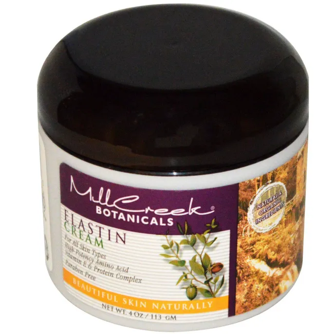Mill Creek Botanicals, Крем с эластином, 4 унции (113 г)