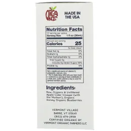 Vermont Village, Organic, Apple Cider Vinegar Shot, Blueberries & Honey, 12 Pack, 1 oz (28 g) Each