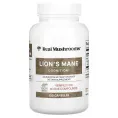 Real Mushrooms, ежовик гребенчатый, экстракт грибов в порошке, 120 капсул