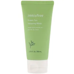 Innisfree, Ночная маска с экстрактом зеленого чая, 80 мл