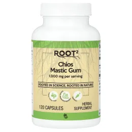 Vitacost, Root2, хиосская мастиковая смола, 120 капсул (500 мг в 1 капсуле)