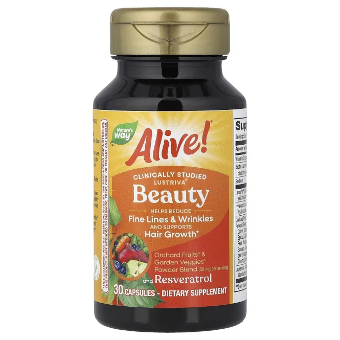 Nature's Way, Alive!® Beauty, 30 капсул