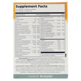 Vitalah, Oxylent, Multivitamin Supplement Drink, Sparkling Mandarin, 30 Packets, 0.23 oz (6.4 g) Each