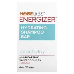 Hobe Labs, Energizer, увлажняющий мыльный шампунь, Beach Day, 113,4 г (4 унции)