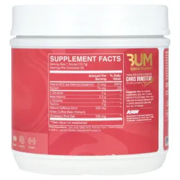 Raw Nutrition, Bum Essentials, Essential Pre-Workout, цитрусовый и грейпфрут, 411 г (14,49 унции)