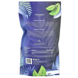 Cederberg Tea Co, Organic Spearmint, без кофеина, 100 натуральных чайных пакетиков, 140 г (4,94 унции)