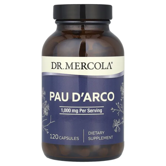 Dr. Mercola, кора муравьиного дерева, 1000 мг, 120 капсул