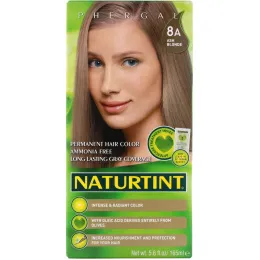 Naturtint, Стойкая краска для волос, 8A, пепельный блонд, 5,6 жидких унций (165 мл)