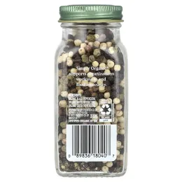 Simply Organic, смесь перцев горошком, 83 г (2,93 унции)