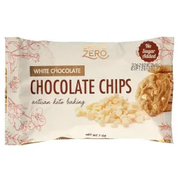ChocZero, чипсы для выпечки, белые, 560 г (20 унций)