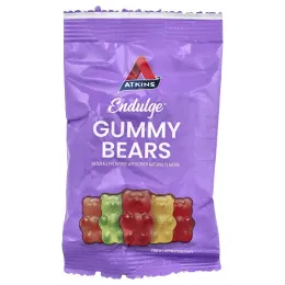 Atkins, Endulge ™, жевательные мишки, 6 пакетиков по 30 г (1,06 унции)
