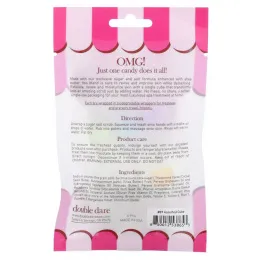 Double Dare, OMG! Candy Spa, Кубик-скраб с сахарной солью, кубик ассорти, 6 шт.