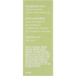 Aura Cacia, Discover Cedarwood, .25 fl oz (7.4 ml)