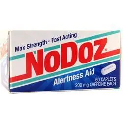 NoDoz, Помощь в повышении бдительности 60 каплет
