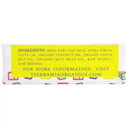 Tierra Mia Organics, Лечебное средство для кожи из сырого козьего молока, ребенок, мягкое мыло, 3,8 унции