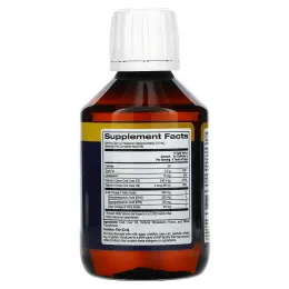 Oslomega, норвежская серия, жир печени трески для детей, натуральный клубничный вкус, 480 мг, 200 мл (6,7 жидк. унции)