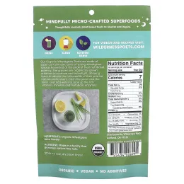 Wilderness Poets, Органический порошок сока ростков пшеницы, 3,5 унции (99 г)