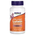 Now Foods, Лютеин, двойная сила, 90 капсул на растительной основе