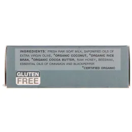 Tierra Mia Organics, Raw Goat Milk Skin Therapy, Body Soap Bar, Sportsman, 3.8 oz