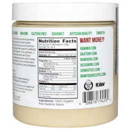 Dastony, 100% органический продукт, Тахини с кунжутом, 8 унц. (227 г)