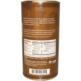 Dagoba Organic Chocolate, Шоколадный напиток, аутентичный, 12 унций (340 г)