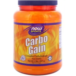 Now Foods, Спорт, Carbo Gain, 2 фунта (907 г)