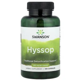Swanson, Иссоп, 450 мг, 100 капсул
