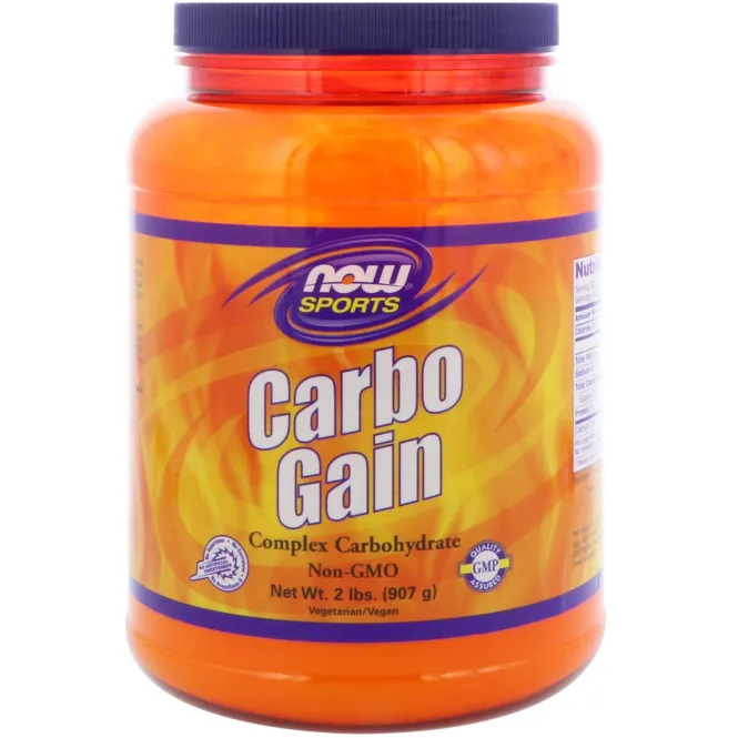 Now Foods, Спорт, Carbo Gain, 2 фунта (907 г)
