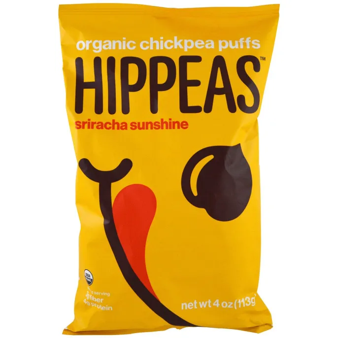 Hippeas, Органические нутовые палочки, Sriracha Sunshine, 113 г (4 oz)