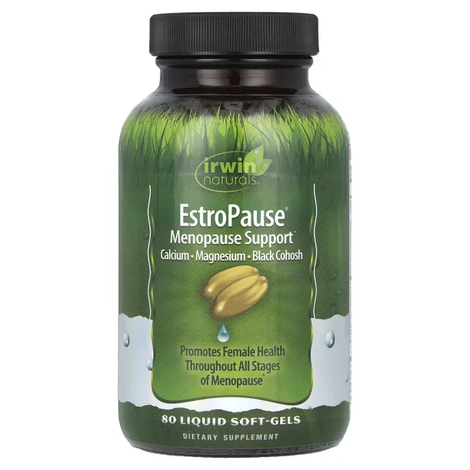 Irwin Naturals, EstroPause, поддержка в период менопаузы, 80 капсул
