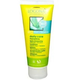 Logona Naturkosmetik, Ежедневный уход, кондиционер, органическое алоэ + вербена, 3,4 жидких унции (100 мл)