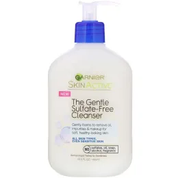 Garnier, SkinActive, мягкий очищающий бессульфатный крем, 400 мл