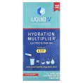 Liquid I.V., Hydration Multiplier, смесь для приготовления напитка с электролитом, клубника, 10 отдельных пакетиков по 16 г (0,56 унции)