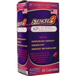 Nve Pharmaceuticals, Stacker 3 XPLC 80 капсул