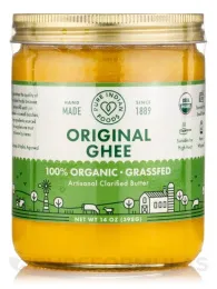 Pure Indian Foods, Оригинальное топленое масло - 100% органическое (растительное) 14 унций