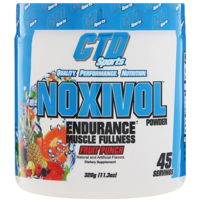 CTD Sports, Noxivol порошок, фруктовый пунш, 11,3 унц. (320 г)