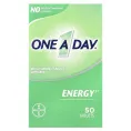 One-A-Day, Energy, мультивитаминная / мультиминеральная добавка, 50 таблеток