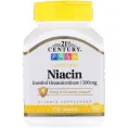 21st Century, Ниацин (гексаникотинат инозитола), 500 мг, 110 капсул