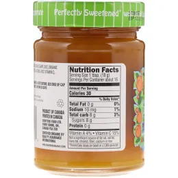 Crofter's Organic, Просто фруктовый джем, абрикос, 10 унций (283 г)