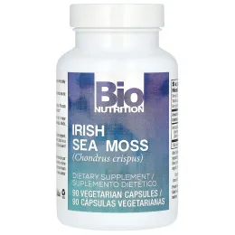 Bio Nutrition, ирландский морской мох, 90 вегетарианских капсул