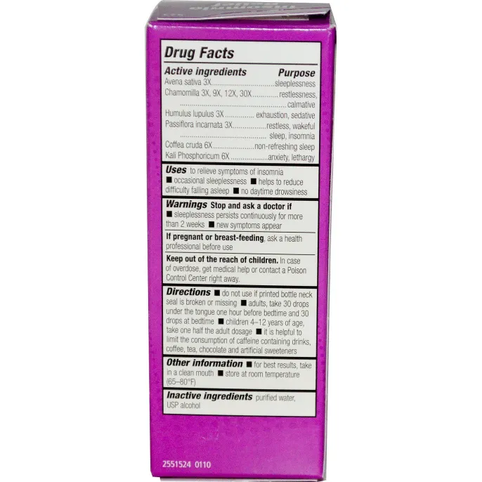NatraBio, Средство от бессонницы, 1 жидкая унция (30 мл)
