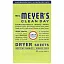 Mrs. Meyers Clean Day, Антистатические салфетки, аромат вербены, 80 шт.