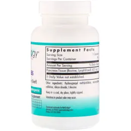 Nutricology, Поджелудочная железа, натуральная железа (говядина), 90 растительных капсул.