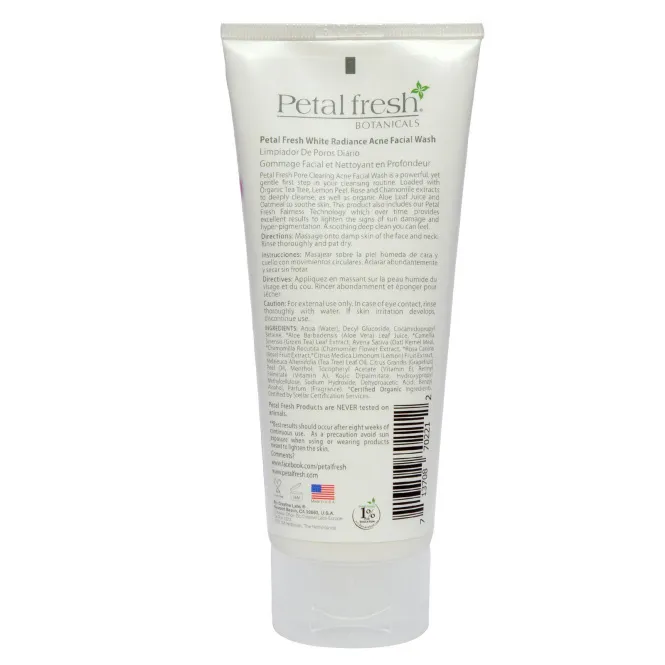 Petal Fresh, Botanicals, Acne Facial Wash, Pore Clearing, Chamomile + Oatmeal, 7 fl oz (200 ml)