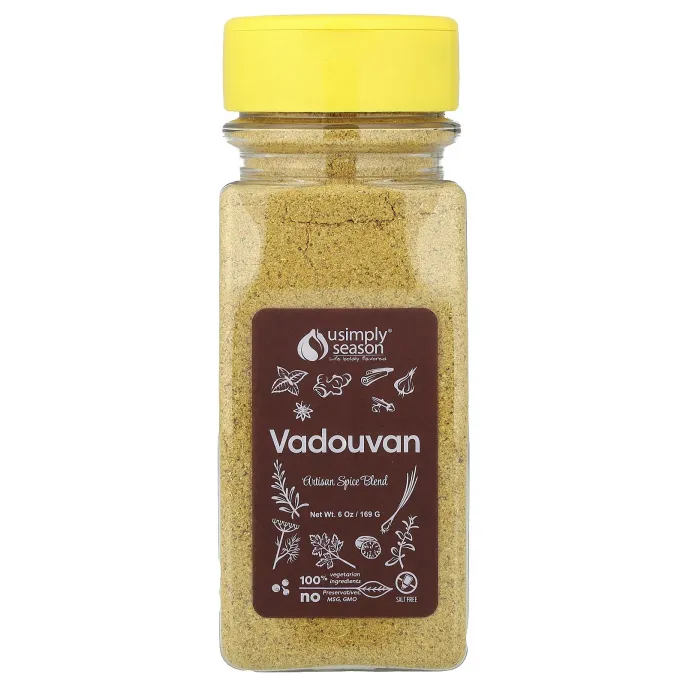 USimplySeason, Смесь специй Artisan, Vadouvan, 169 г (6 унций)