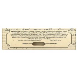 Grandpa's, Кусковое мыло для лица и для тела, успокаивающее, овсяное, 4,25 унции (120 г)