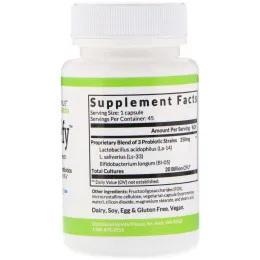 InterPlexus Inc., Fortefy, 20 млрд КОЕ, 45 капсул