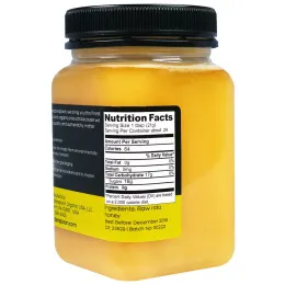 Wedderspoon, 100%-о неочищенный, дикий мед Рата, 17,6 унций (500 г)