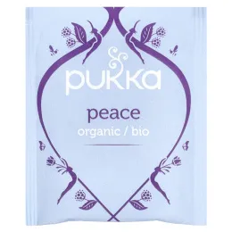 Pukka Herbs, Органический травяной чай, Peace, без кофеина, 20 чайных пакетиков, 30 г (1,05 унции)
