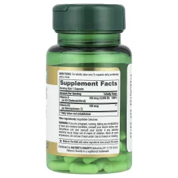 Nature's Bounty, Витамин K2 + D3`` 30 растительных капсул